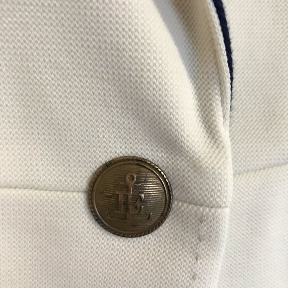 Lands End linen coloured, stretch Blazer. Size 8. - Picture 4 of 7